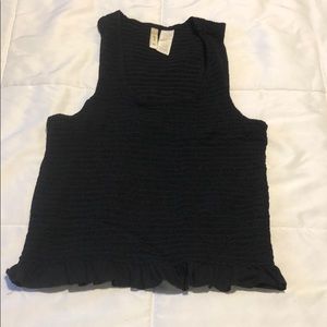 Black crop top!
